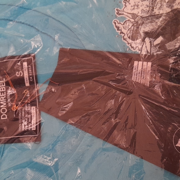 🇨🇦 Nwt DOM REBEL WASTED T-Shirt Mens Small - Picture 4 of 5